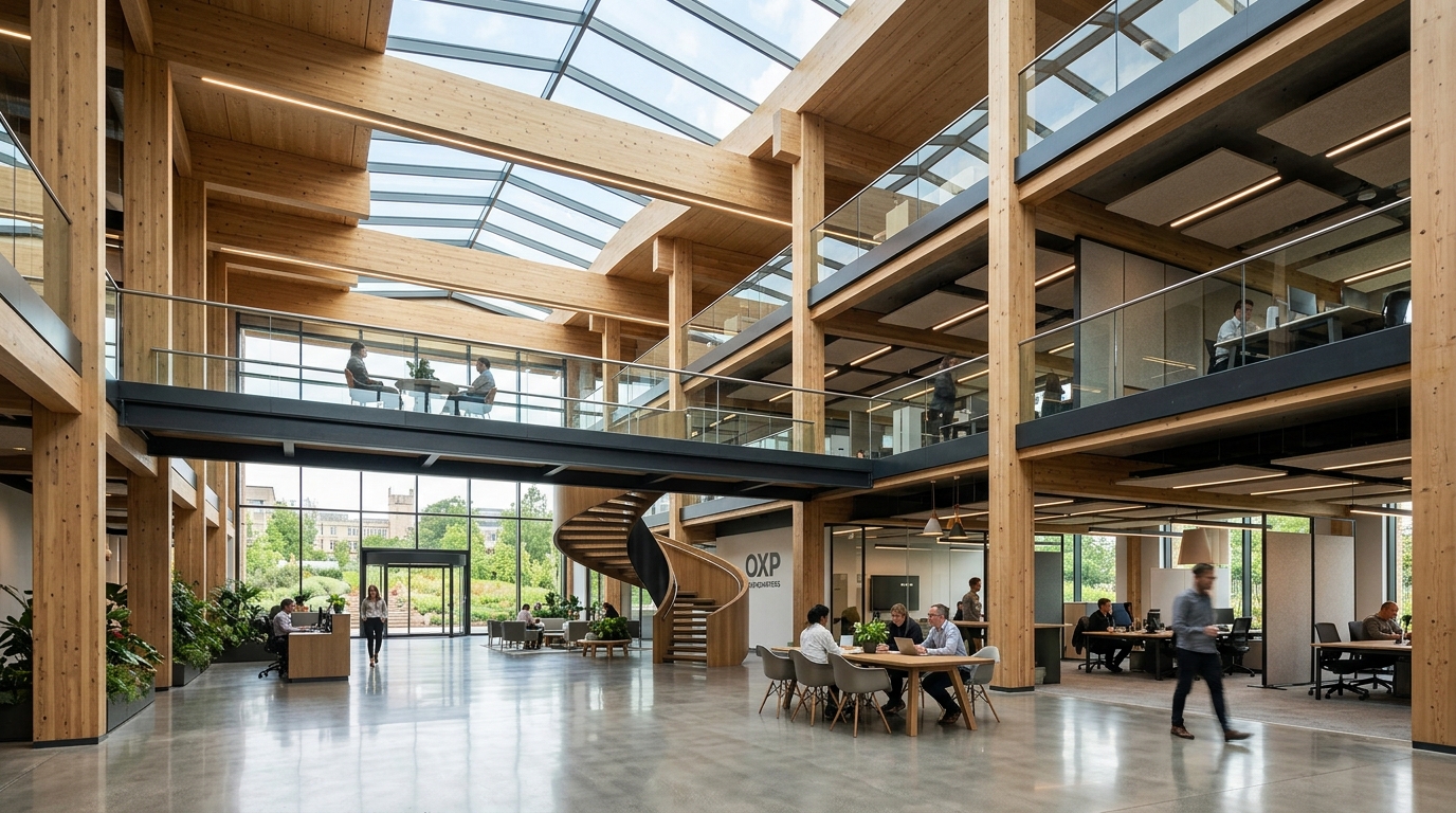 Oxford Science Park Commercial Atrium