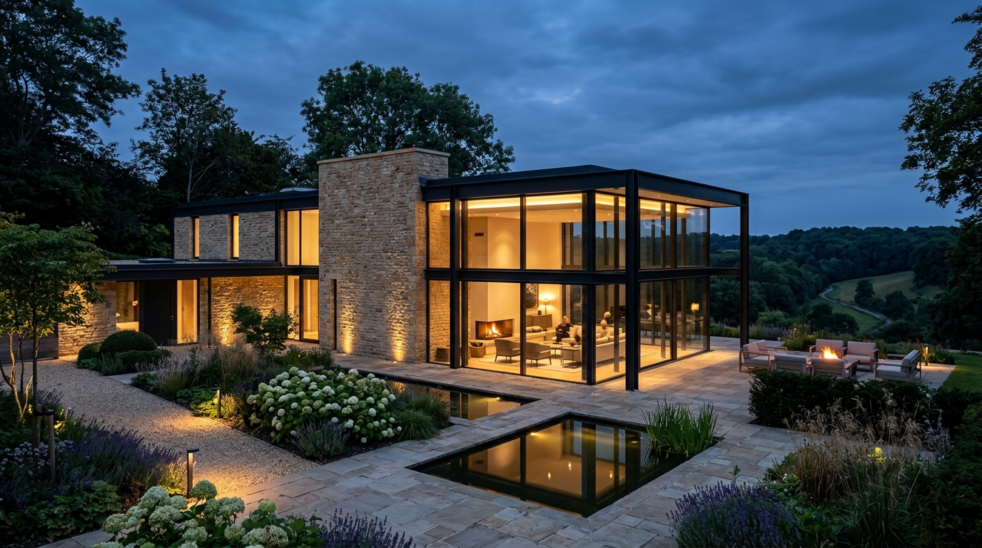 MHLL LTD Luxury Cotswold Architectural Villa
