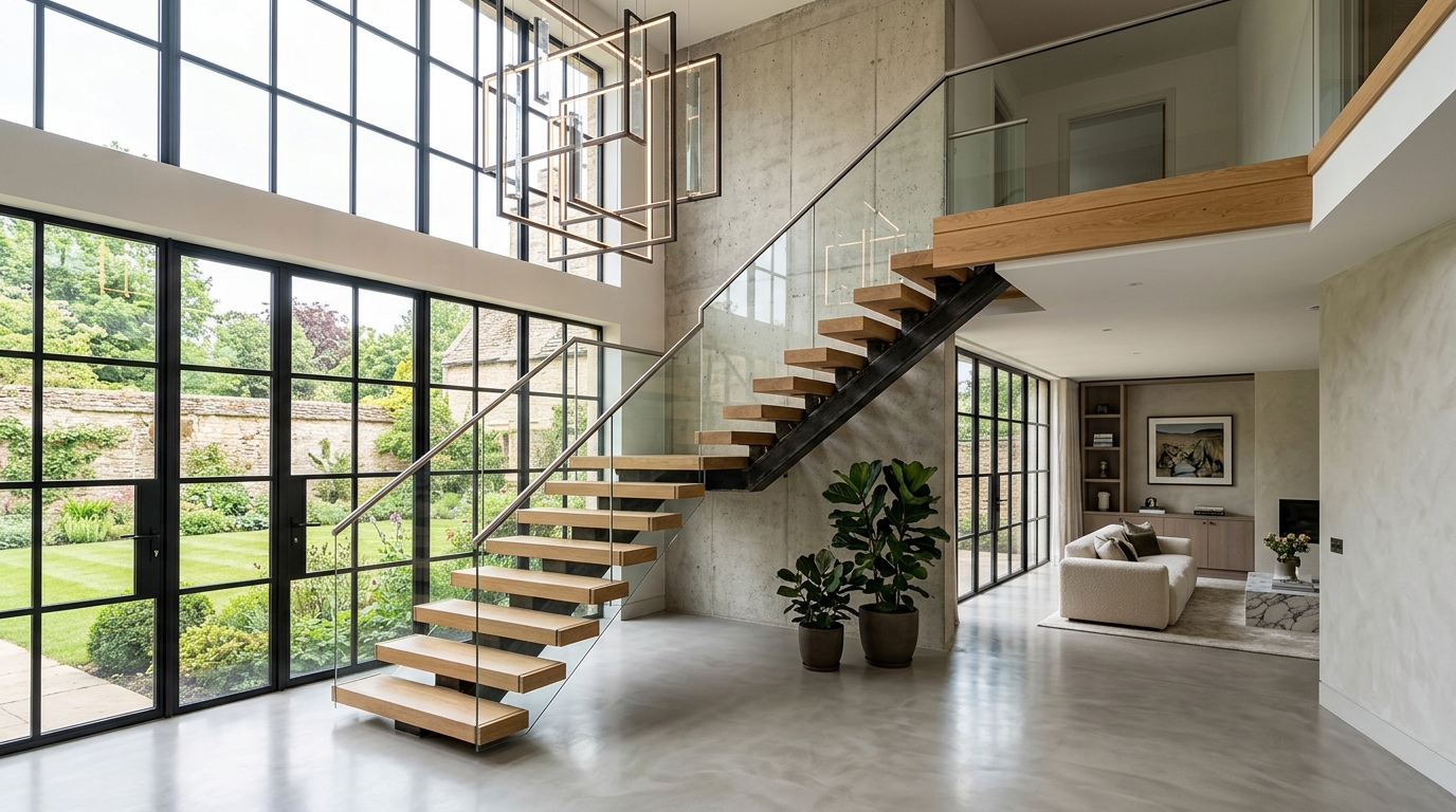 Headington Architectural Stair and Interior